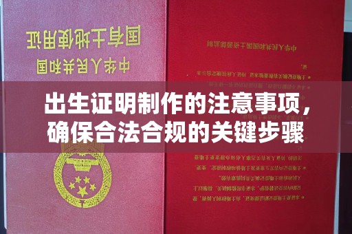 镇平出生证明制作的注意事项，确保合法合规的关键步骤
