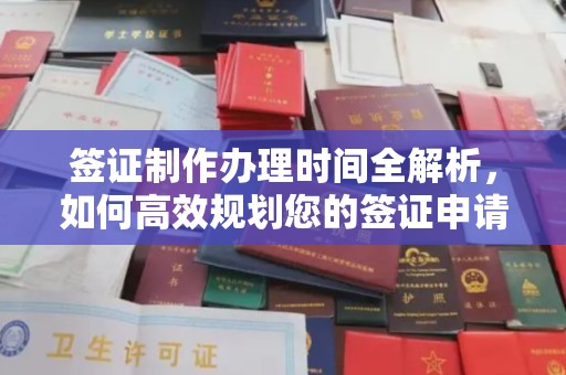 镇平签证制作办理时间全解析，如何高效规划您的签证申请流程